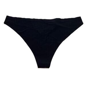 Cheek Boss Thong Black Size 4XL